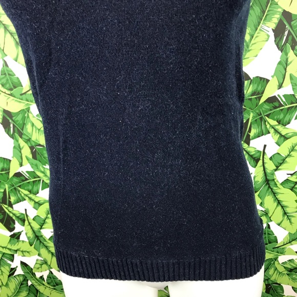 5 for $25 BCBGMAXAZRIA Blue Short Sleeve Sweater - Picture 4 of 8